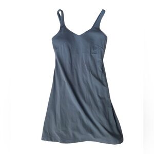 Lululemon x Peloton Align Dress Steel Blue Size 6 NWT